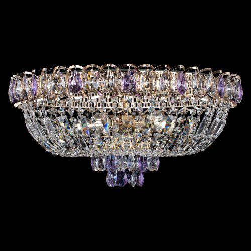 Люстра Астра Бутон №5 фиолетовая в Ижевске Гусь Хрустальный