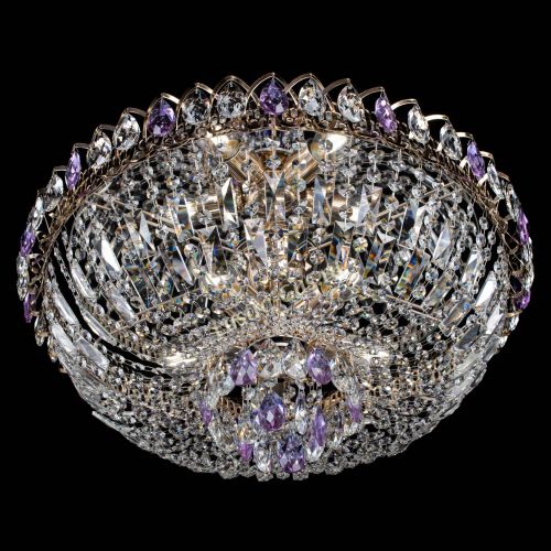 Люстра Астра Бутон №5 фиолетовая в Ижевске Гусь Хрустальный