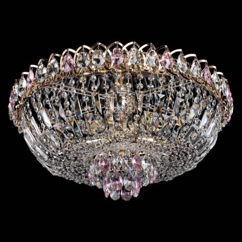 Люстра Астра Бутон №5 розовая в Ижевске Гусь Хрустальный