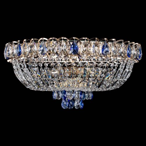 Люстра Астра Бутон №5 синяя в Ижевске Гусь Хрустальный