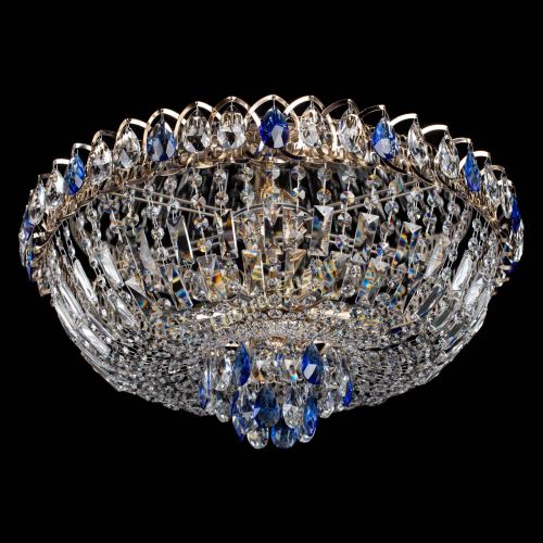 Люстра Астра Бутон №5 синяя в Ижевске Гусь Хрустальный