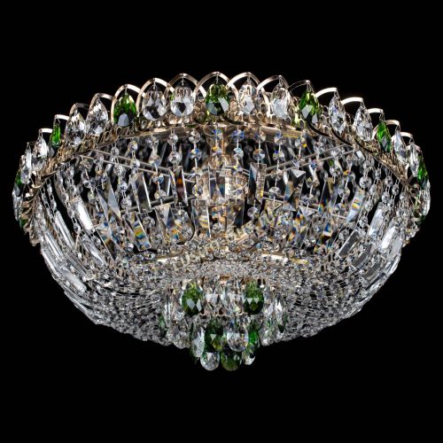 Люстра Астра Бутон №5 зеленая в Ижевске Гусь Хрустальный