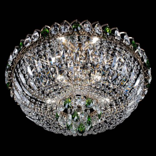 Люстра Астра Бутон №5 зеленая в Ижевске Гусь Хрустальный