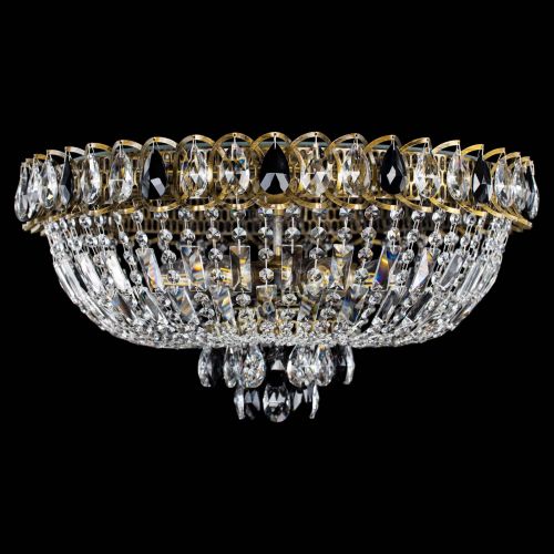 Люстра Астра Бутон №6 под бронзу Черная в Ижевске Гусь Хрустальный