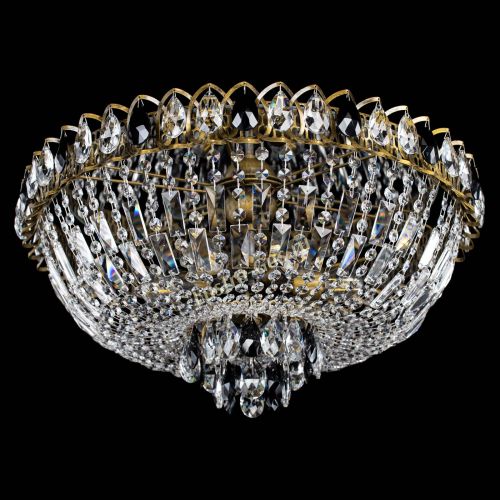 Люстра Астра Бутон №6 под бронзу Черная в Ижевске Гусь Хрустальный