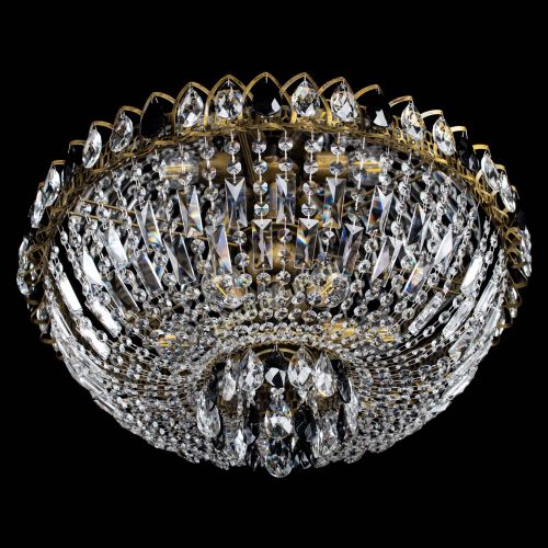 Люстра Астра Бутон №6 под бронзу Черная в Ижевске Гусь Хрустальный