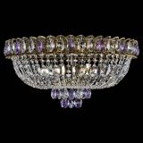 Люстра Астра Бутон №6 под бронзу Фиолетовая в Ижевске