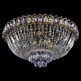 Люстра Астра Бутон №6 под бронзу Фиолетовая в Ижевске