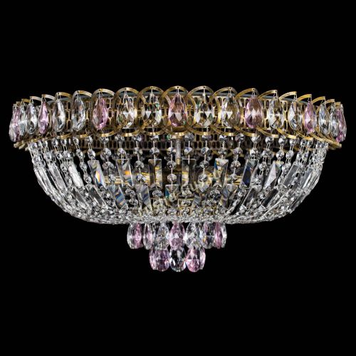 Люстра Астра Бутон №6 под бронзу Розовая в Ижевске Гусь Хрустальный