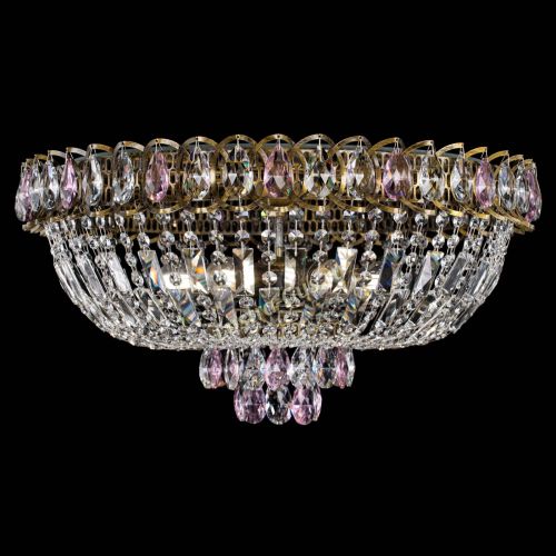 Люстра Астра Бутон №6 под бронзу Розовая в Ижевске Гусь Хрустальный