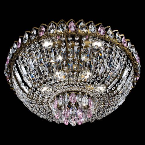 Люстра Астра Бутон №6 под бронзу Розовая в Ижевске Гусь Хрустальный