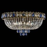 Люстра Астра Бутон №6 под бронзу Синяя в Ижевске