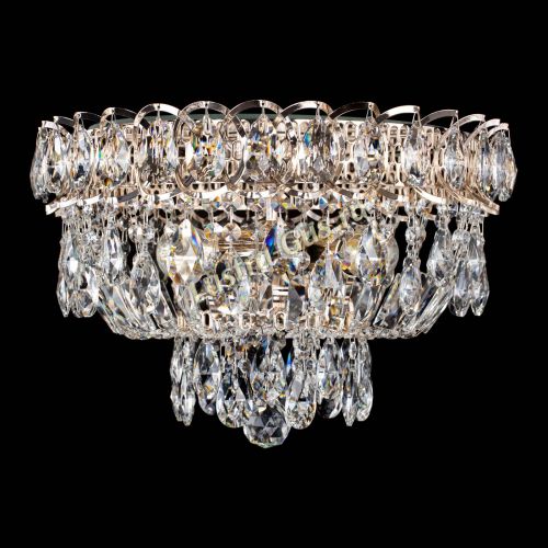 Люстра Астра Шар №3 с журавликами в Ижевске Гусь Хрустальный