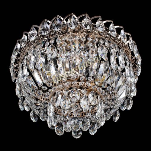 Люстра Астра Шар №3 с журавликами в Ижевске Гусь Хрустальный