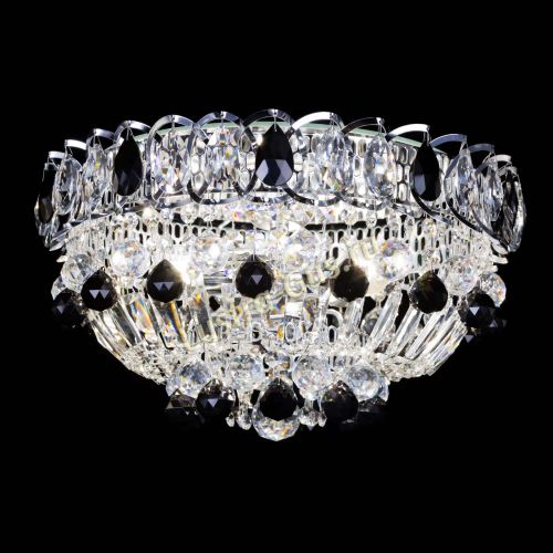 Люстра Астра Шар №3 Черная в Ижевске Гусь Хрустальный