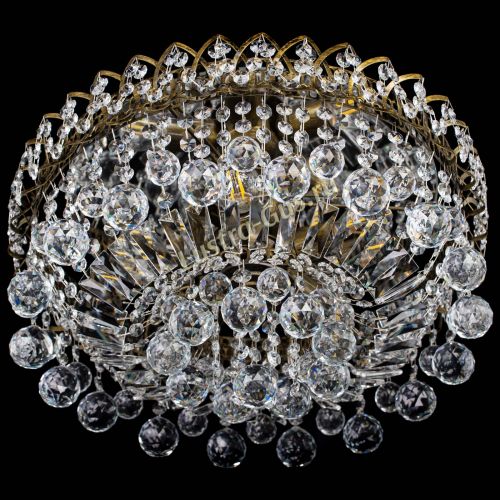 Люстра Астра Шар №5 под бронзу в Ижевске Гусь Хрустальный