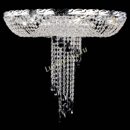 Люстра Диана №1 черная в Ижевске Гусь Хрустальный