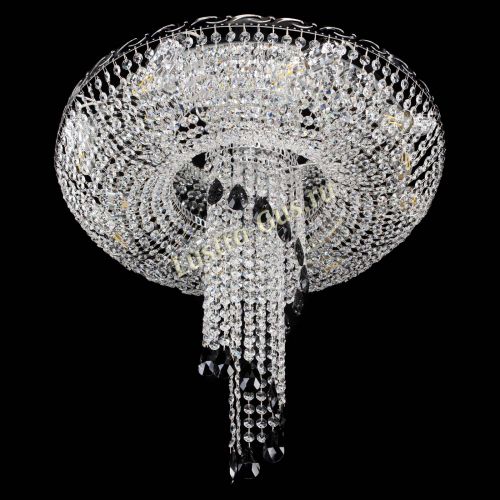 Люстра Диана №1 черная в Ижевске Гусь Хрустальный