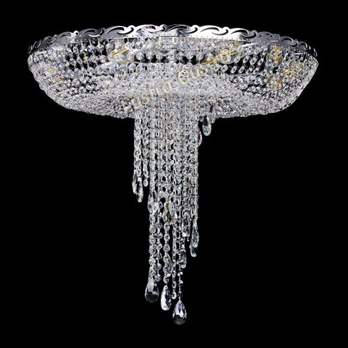 Люстра Диана №1 зеленая в Ижевске Гусь Хрустальный