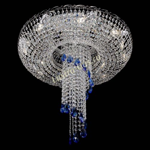 Люстра Диана №1 синяя в Ижевске Гусь Хрустальный