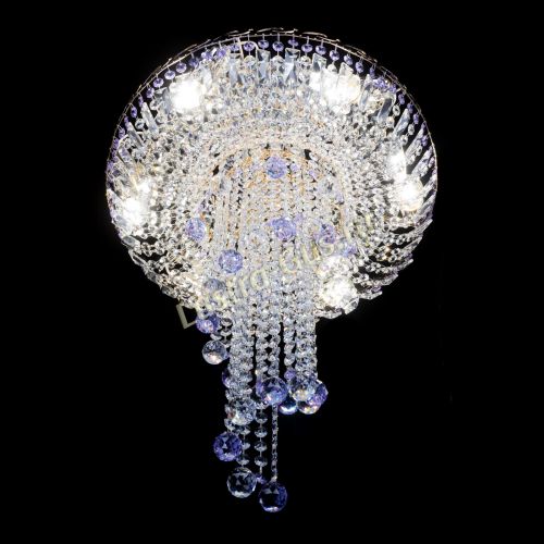 Люстра Диана №6 Шар 30 фиолетовая в Ижевске Гусь Хрустальный