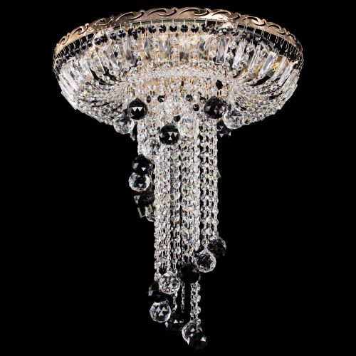 Люстра Диана №6 Шар 40 черная в Ижевске Гусь Хрустальный