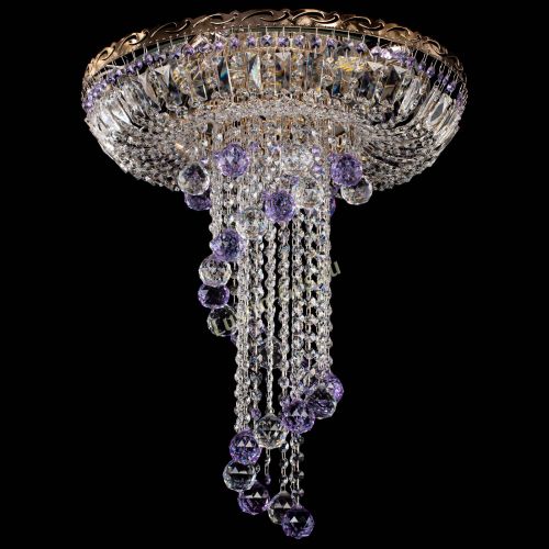 Люстра Диана №6 Шар 40 фиолетовая в Ижевске Гусь Хрустальный