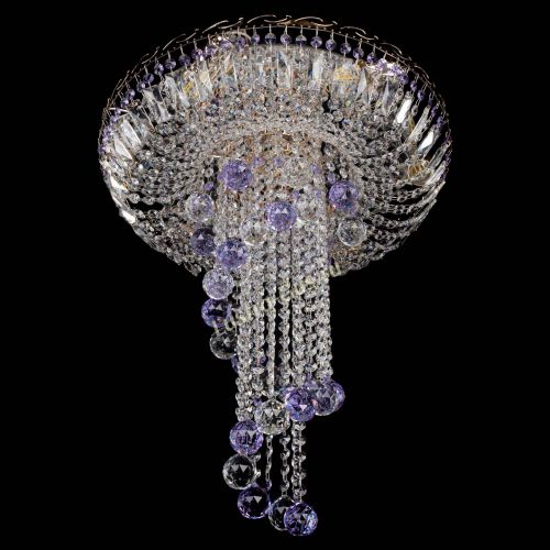 Люстра Диана №6 Шар 40 фиолетовая в Ижевске Гусь Хрустальный