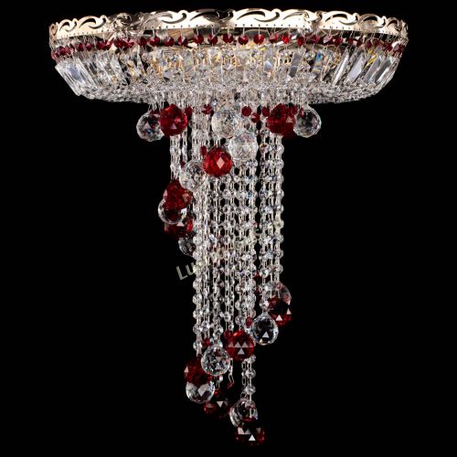 Люстра Диана №6 Шар 40 красная в Ижевске Люстра Диана №6 Шар 40 красная в Ижевске