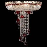 Люстра Диана №6 Шар 40 красная в Ижевске Люстра Диана №6 Шар 40 красная в Ижевске