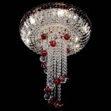 Люстра Диана №6 Шар 40 красная в Ижевске Люстра Диана №6 Шар 40 красная в Ижевске