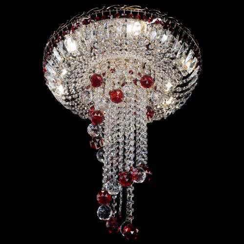 Люстра Диана №6 Шар 40 красная в Ижевске Гусь Хрустальный