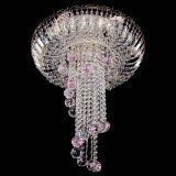 Люстра Диана №6 Шар 40 розовая в Ижевске