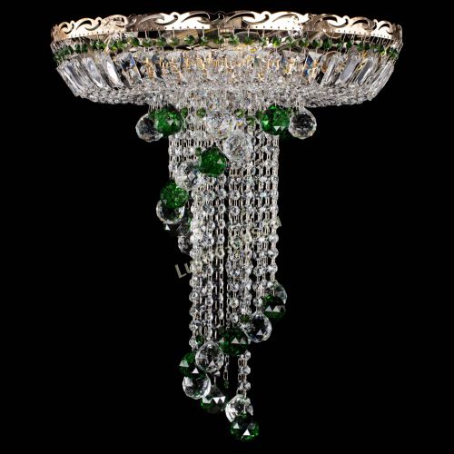 Люстра Диана №6 Шар 40 зеленая в Ижевске Люстра Диана №6 Шар 40 зеленая в Ижевске