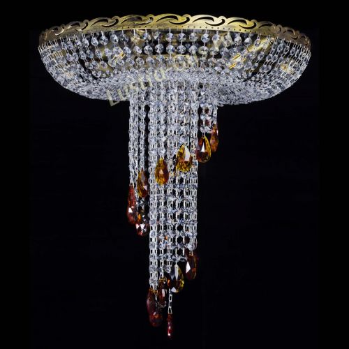 Люстра Диана №6 журавлик чайная под бронзу  в Ижевске Гусь Хрустальный