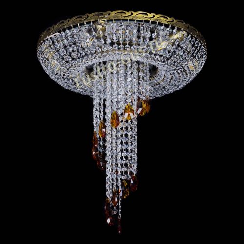 Люстра Диана №6 журавлик чайная под бронзу  в Ижевске Гусь Хрустальный