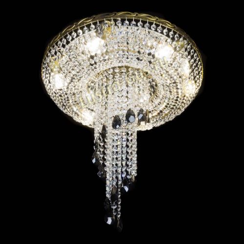 Люстра Диана №6 журавлик черная под бронзу  в Ижевске Гусь Хрустальный