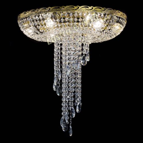 Люстра Диана №6 журавлик под бронзу в Ижевске Гусь Хрустальный