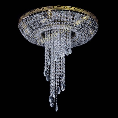 Люстра Диана №6 журавлик под бронзу в Ижевске Гусь Хрустальный