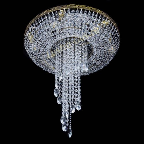 Люстра Диана №6 журавлик под бронзу в Ижевске Гусь Хрустальный