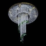 Люстра Диана №6 журавлик зеленая под бронзу  в Ижевске