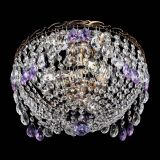 Люстра Диана журавлик фиолетовая в Ижевске