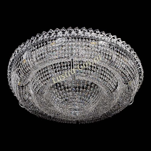 Люстра Двойное Кольцо Классика - 10 ламп в Ижевске Гусь Хрустальный