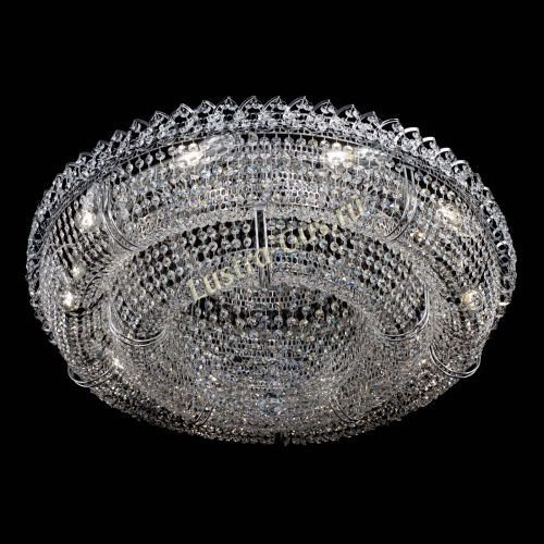 Люстра Двойное Кольцо Классика - 10 ламп в Ижевске Гусь Хрустальный