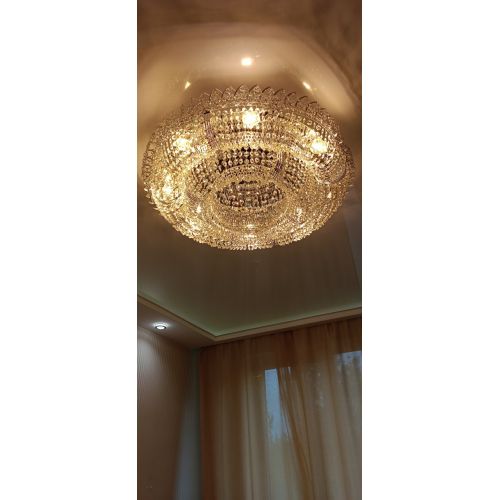 Люстра Двойное Кольцо Классика в Ижевске Гусь Хрустальный