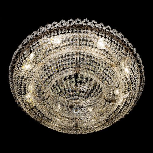 Люстра Двойное Кольцо Классика в Ижевске Гусь Хрустальный