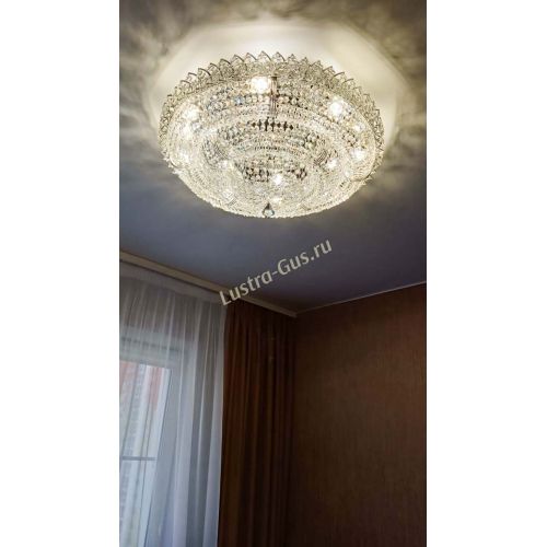 Люстра Двойное Кольцо Классика в Ижевске Гусь Хрустальный