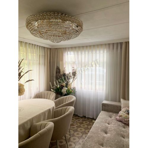 Люстра Двойное Кольцо Классика в Ижевске Гусь Хрустальный