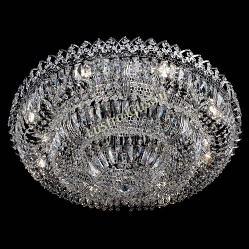 Люстра Двойное Кольцо Классика пластинка в Ижевске Гусь Хрустальный