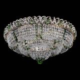 Люстра Двойное Кольцо Классика №6 зеленая в Ижевске